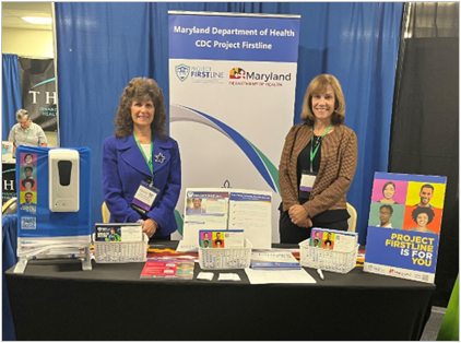 MD_Firstline's tweet photo. Are you headed to the #MDRuralHealthConference tomorrow? Stop by and visit us at the Hilton Baltimore BWI Airport hotel! We can answer any questions you have about our FREE CDC infection control training, including the fun, interactive Escape Room! https://t.co/9xPIW41hBq