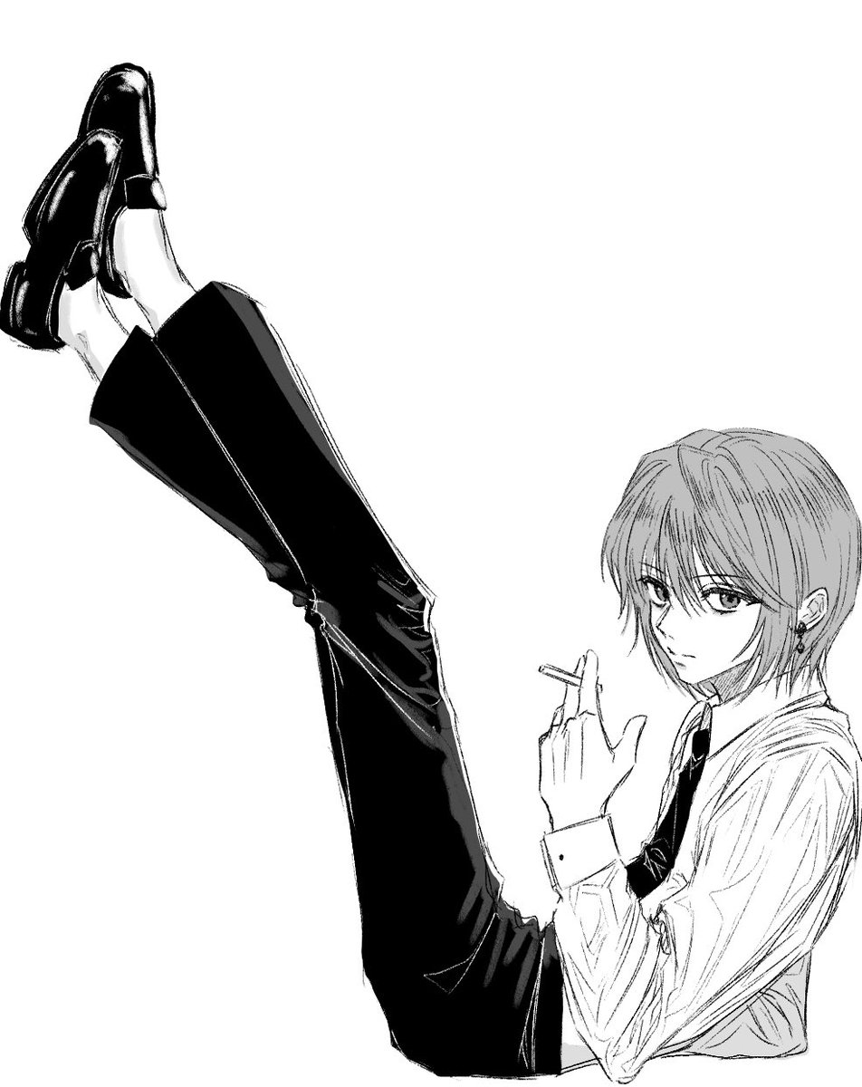 h0hxs8's tweet photo. #hxh #クラピカ 크로키 끄작댈겸 https://t.co/BozjBd4oMI