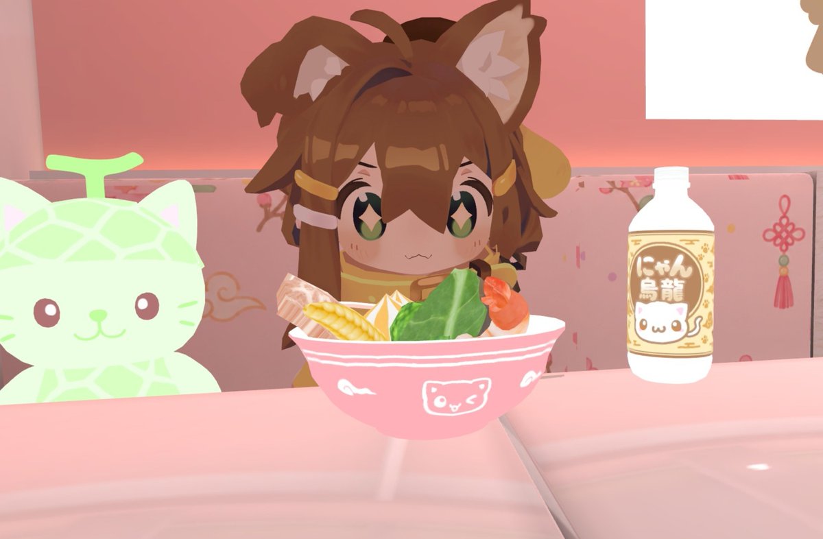 capcaptomato's tweet photo. 麻辣湯辛ーーい!!!!
#akagiVRchat
#まめひなた
#VRchat https://t.co/EaB0LsOniq