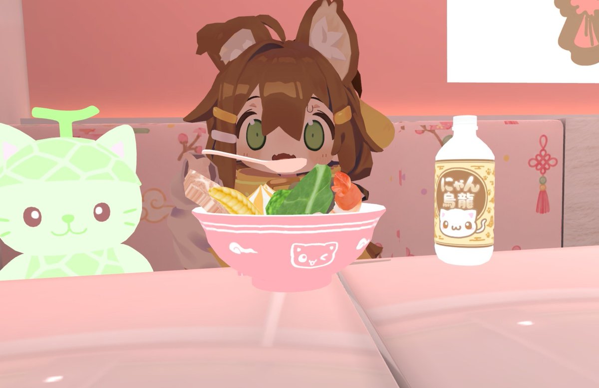 capcaptomato's tweet photo. 麻辣湯辛ーーい!!!!
#akagiVRchat
#まめひなた
#VRchat https://t.co/EaB0LsOniq