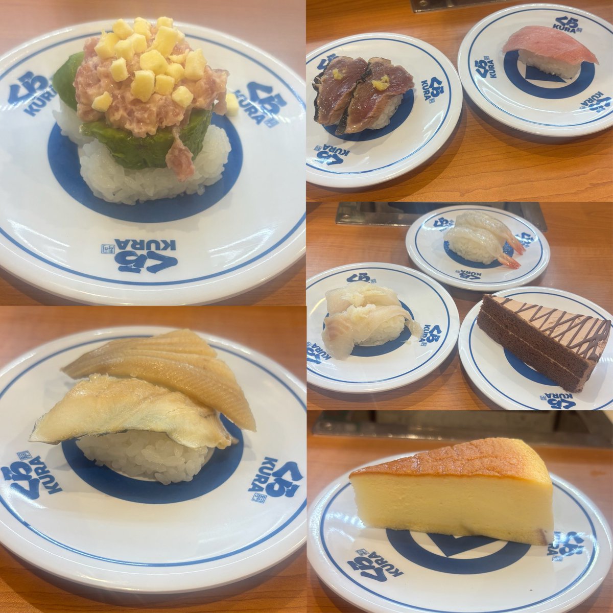 hani_onakasuita's tweet photo. 晩ごはん
久々の回転寿司！ねぎとろとアボカドとチーズのお寿司とたっぷりめのチョコレートソフトクリームがよかった！キリないからこれくらいで👌🏻 https://t.co/eo1qTWQXS0