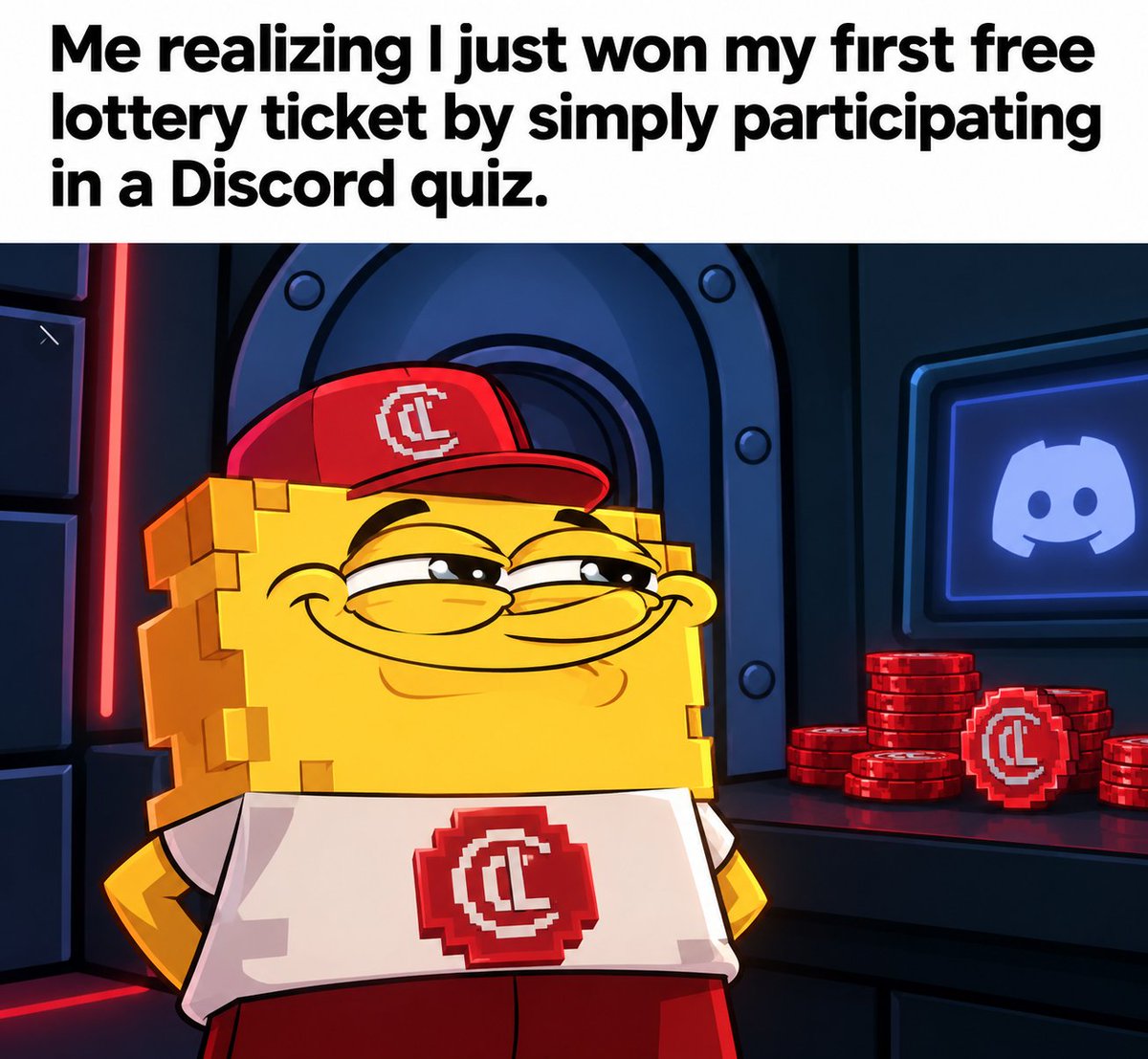 coinlotto_xyz's tweet photo. Yes, this is soooo simple. Join our weekly Discord events and get a chance to win CoinLotto tickets that give you access to our finest VIP community lotteries.

Shoutout to yesterday’s fastest Discord quiz winners:
🏆 yameready
🏆 yasdis_
🏆 henrynft0931
🏆 akafat_
🏆 yeasinbusiness01

Want your shot next time? Join our Discord and keep an eye on upcoming events: https://t.co/30AvJLM9yb