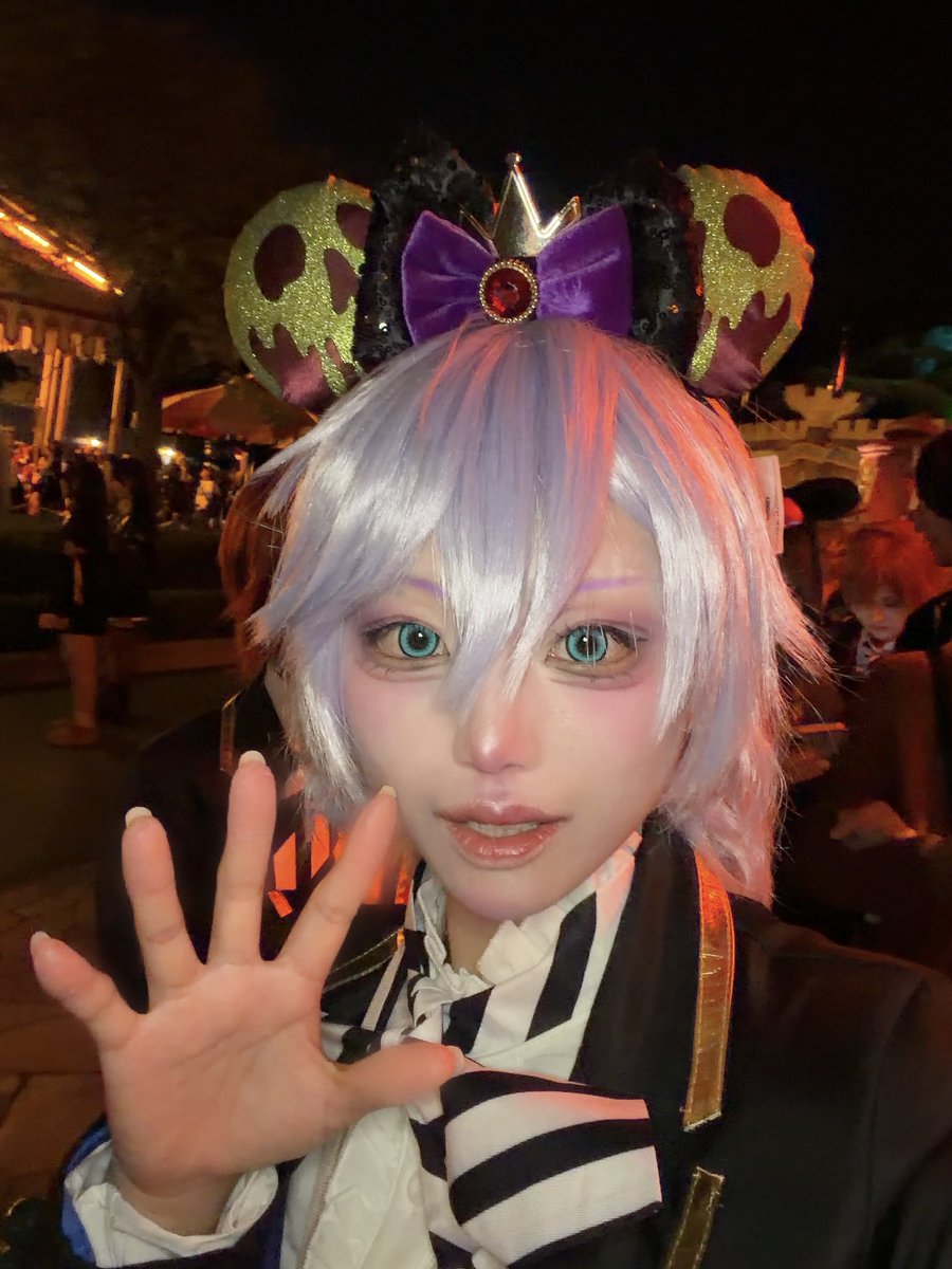 tukkidi's tweet photo. アウパしました〜❣️３日間楽しかった❣️
差分〜

#Dハロ仮装2026
#Dハロツイステ https://t.co/wN2W7P4ew0