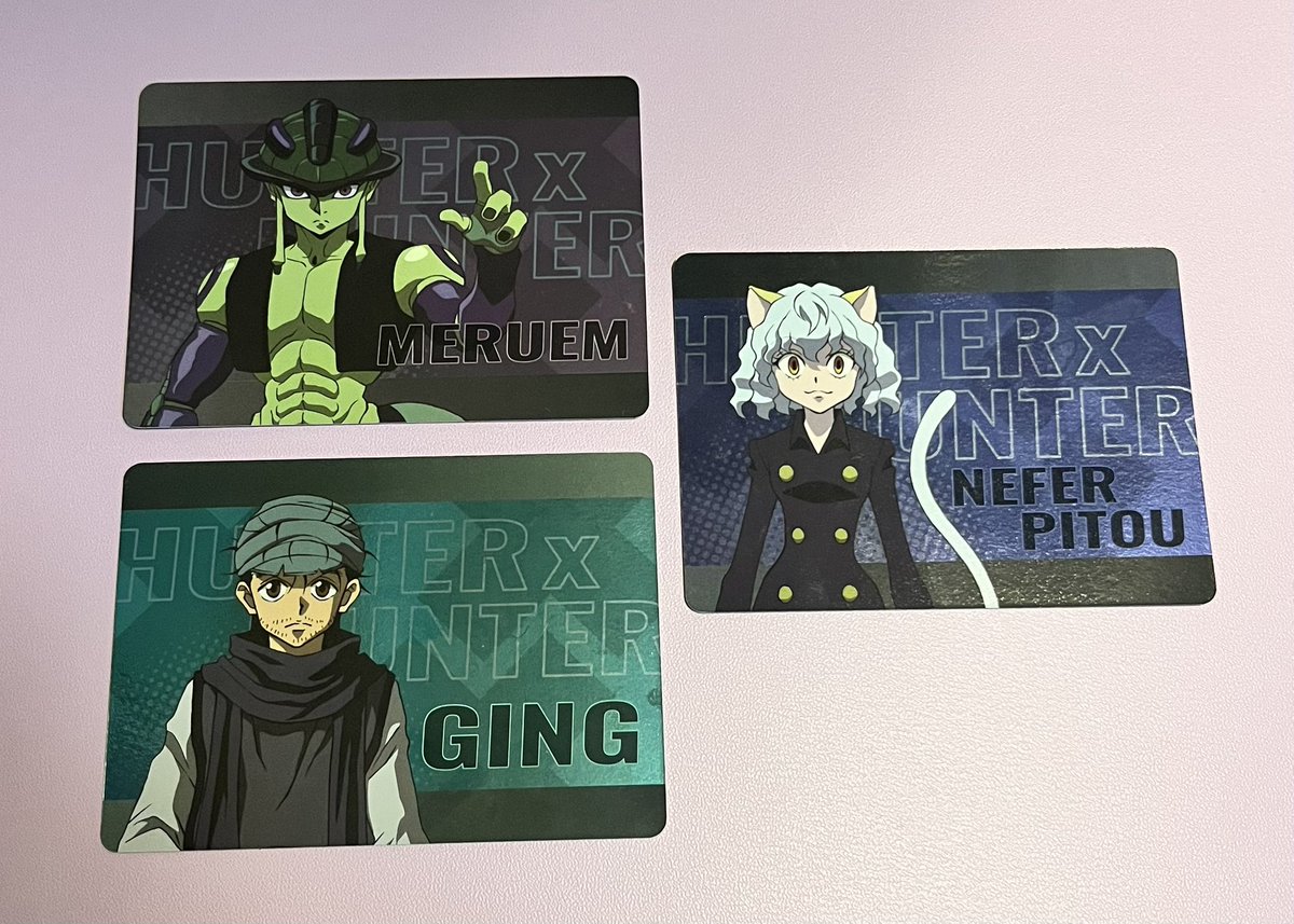 nnorvorr_'s tweet photo. ✨ หาแลก/ขาย การ์ด HxH

เรา : สามใบในภาพ
คุณ : ไคท์
หรือขายใบละ 40 บาท

📌 นัดรับ MBK / สยาม / สามย่าน
📮 ไปรษณีย์ 40 บาท (แลกส่งฟรี)
💌 สนใจสอบถามเพิ่มเติม Dm ได้เลยคับ

#ตลาดนัดhunterxhunter #ตลาดนัดhxh #ตลาดนัดฮันเตอร์ https://t.co/gCDHOPGM1C
