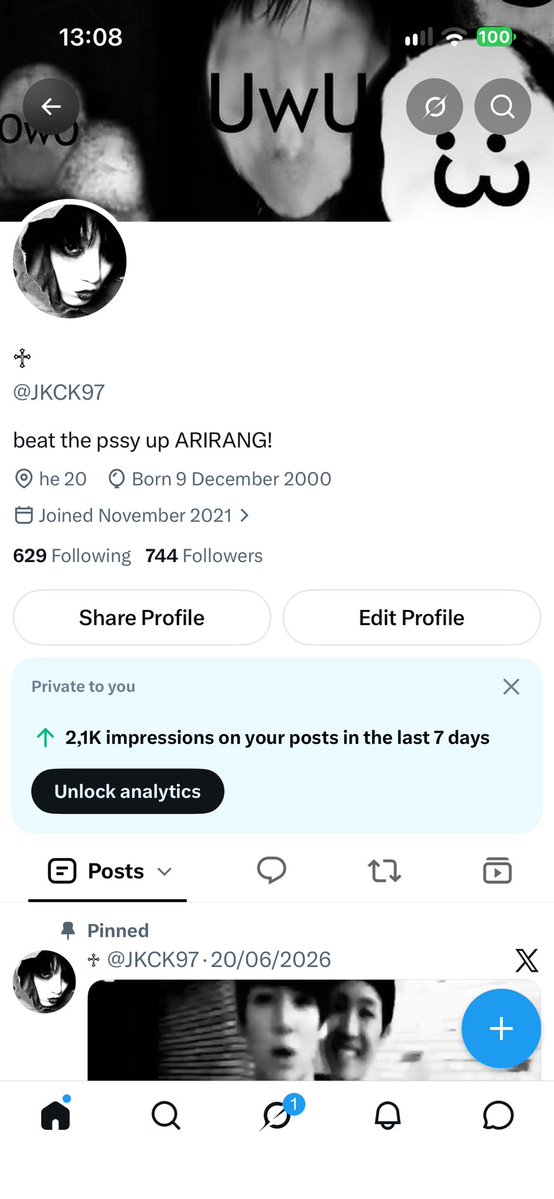 JKCK97's tweet photo. If you see this, do it

☆Profile
☆Lockscreen 
☆Last song played
☆ Pinterest https://t.co/kvPtDIy61m