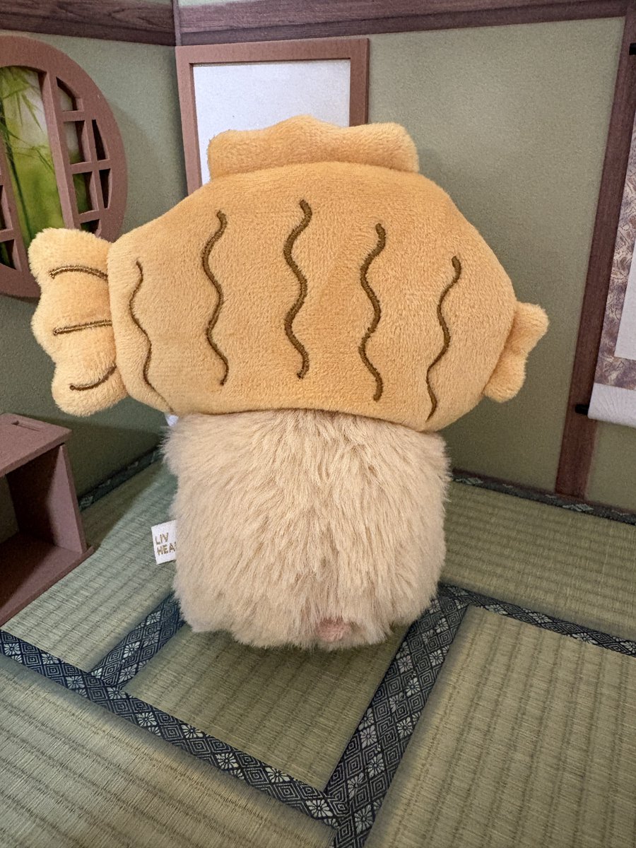 23ofumi0's tweet photo. 酔った勢いでポチッた
かぶりものが届きました🐟

 #はむにぎり https://t.co/Y5jiynWJjG