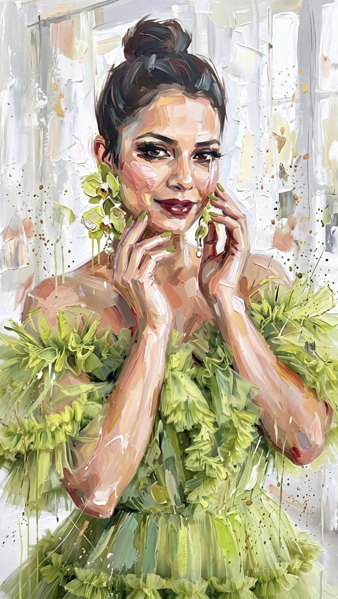 SanjanaaArole's tweet photo. Wrapped in petals, not fabric 💚
When art becomes fashion.
Fresh, floral & fearless 🌸
#GreenGlam #FloralDress #ImpastoArt #TexturePainting #OilPaintingLook #SpringFashion #RuffleDress #OrchidEarrings #ModernArt #FashionIllustration #disaprompts #prompt #DisaPrompts #SiddhantArts #AiArt
For this prompt visit
https://t.co/QyU9Jqk6VH