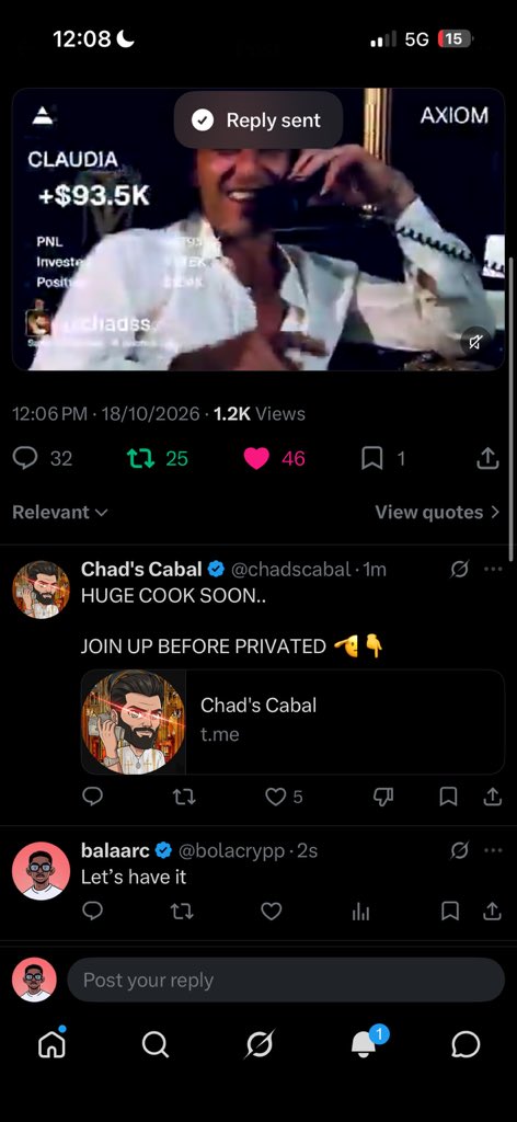 bolacrypp's tweet photo. @psychononumber @chadscabal Thank you psycho

First win 

24ohyjQp3AJEQqKm4K1vgFgBDehPdp76Ru8SzX3paxrG https://t.co/R7TtGiOvqH