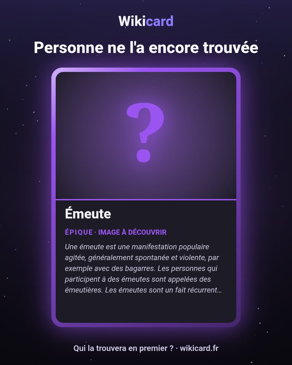 zitrouille1's tweet photo. Toi aussi viens te rebeller sur https://t.co/5VmZCMMQ4v et tente de trouver la carte des émeutes!

#emeutes https://t.co/Ffe5FAXvm0