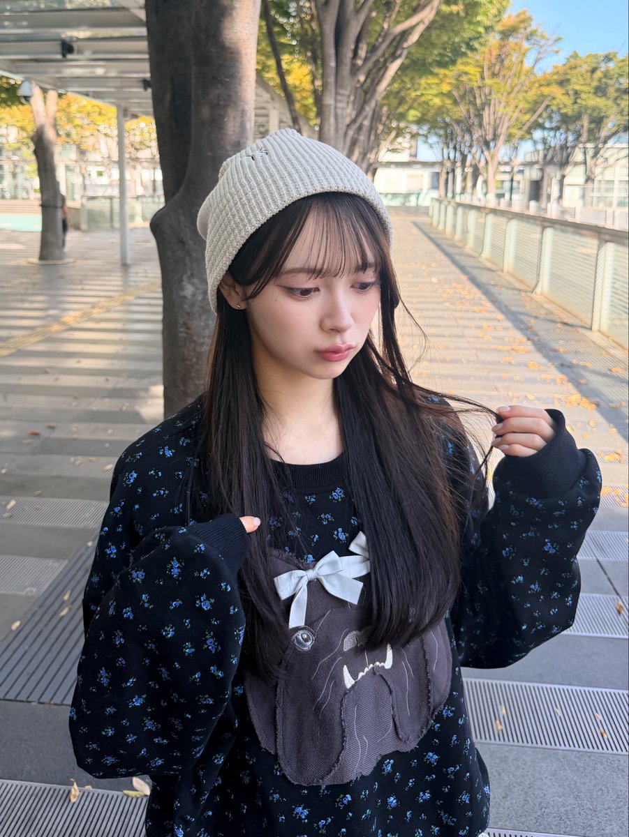 momoka_ito1206's tweet photo. ニット帽の季節だね🧶 https://t.co/lSVFwA2aNK