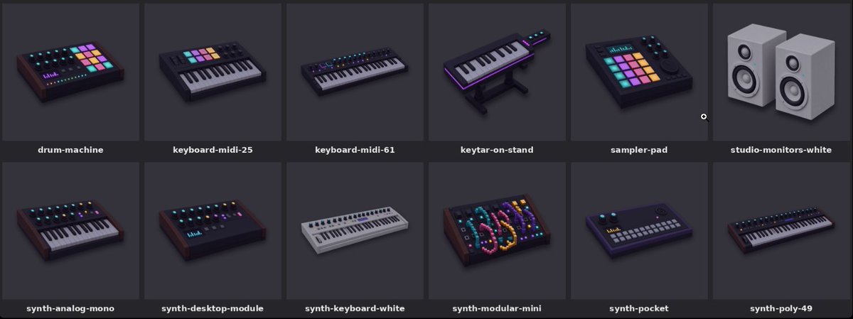 studiocubeapp's tweet photo. making some synths and props https://t.co/G4C4Ai84vS