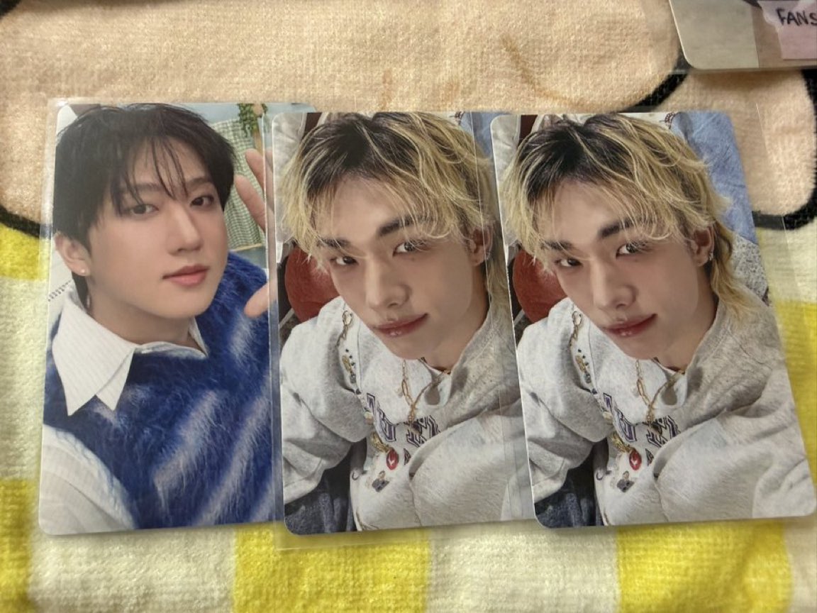 mimi33nn's tweet photo. 【交換】
straykids 6th ペンミ グッズ オンライン 特典

譲 チャンビン ヒョンジン
求 フィリックス スンミン アイエン

📮郵送 or 【11/7】手渡し
お気軽にお声掛けください🙌🏻

JAPANESE ONLY https://t.co/UQCa9IkKOz