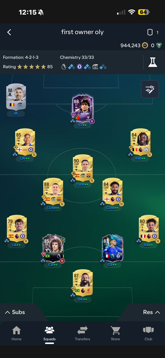 _MyNamesBen's tweet photo. @FUTBIN I’m first owner only so these points would really help 👀 #SquadSurgery https://t.co/iiMNuQbCJ0