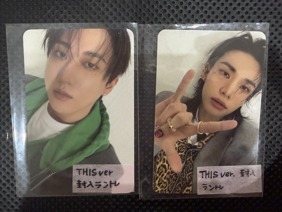 mimi33nn's tweet photo. 【交換】
straykids THIS&amp;THAT THIS ver. 封入 ラントレ トレカ

譲 チャンビン ヒョンジン
求 フィリックス スンミン

📮郵送 or 【11/7】手渡し
お気軽にお声掛けください🙌🏻
JAPANESE ONLY https://t.co/rL83K3mF9i