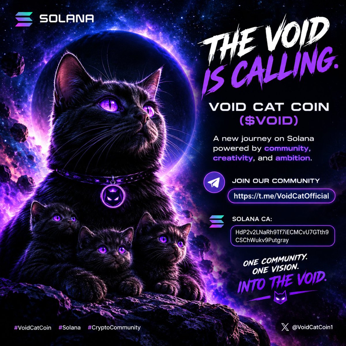 VoidCatCoin1's tweet photo. $VOID is under review on Jupiter! 🐱🌌
Help us get verified:
1. Open the link
2. Log in with X
3. Tap the ❤️ heart
https://t.co/4LS4FxBLCr https://t.co/9kPjtsOwax