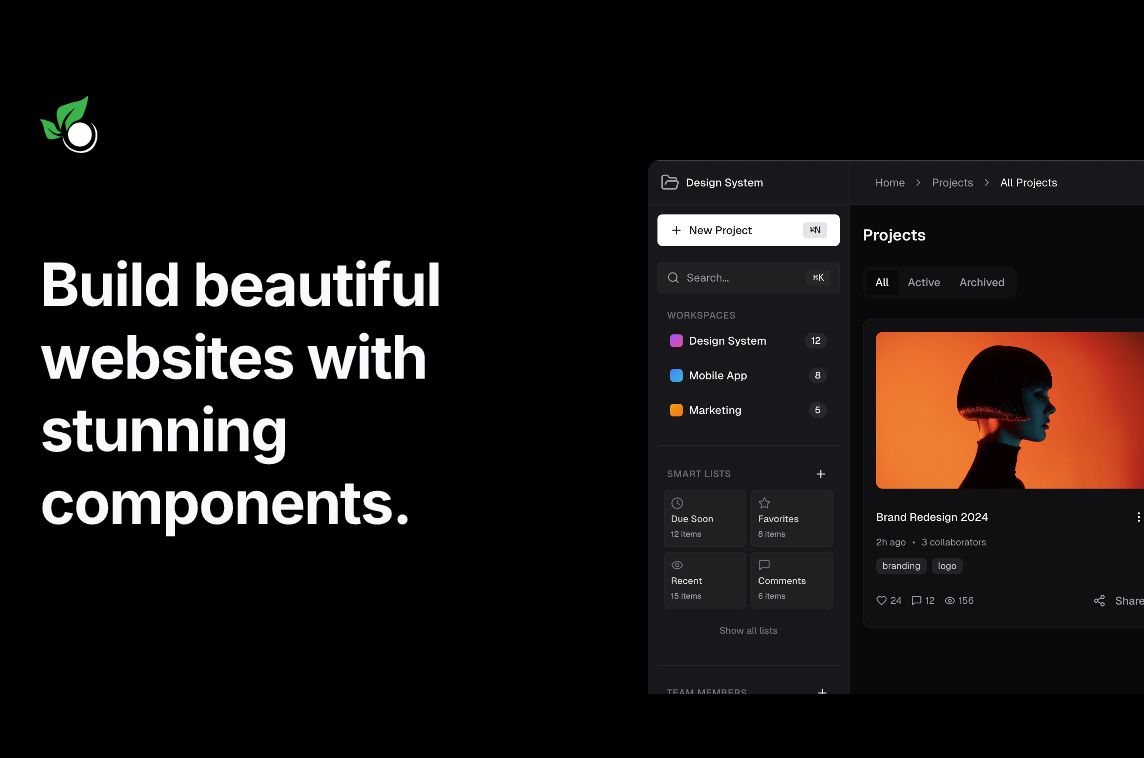madewith_react's tweet photo. Kokonut UI is an open-source component collection built with Next.js, React, Tailwind CSS, shadcn/ui and Motion 📦️✨ - https://t.co/SfgsRPbKz5 https://t.co/CtKc9Lxvqn