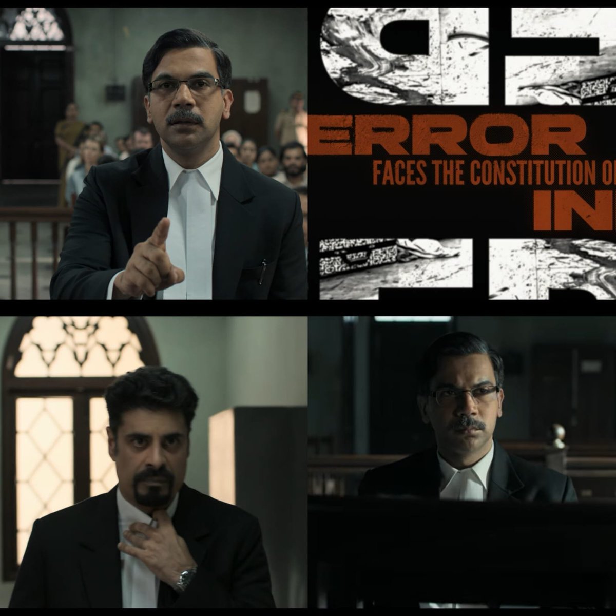 GitaPath_'s tweet photo. Massive Milestone for Indian Cinema to make a film like #Prahaar on 26/11 🤌🏻 Rajkummar Rao at his absolute best 😭🔥 powerful commanding razor sharp. Every scene a reminder of why he is one of the FINEST actors working in India today #PrahaarReview https://t.co/Ii23jQbv4C