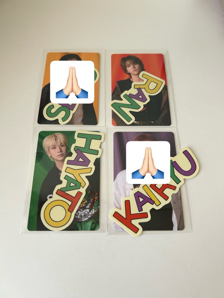 trhk_e08's tweet photo. MAZZEL Play at the MUZEUM vol.2 ランダム 交換

【譲】画像のもの
【求】エイキ>>買取

フォトカのみエイキ過去トレカとの交換も🙆‍♀️
11/23ドリフェス、12/7ファンミ福岡手渡し可能な方
お気軽にご連絡ください！
 #MAZZEL交換 https://t.co/sRGqO8SQJx