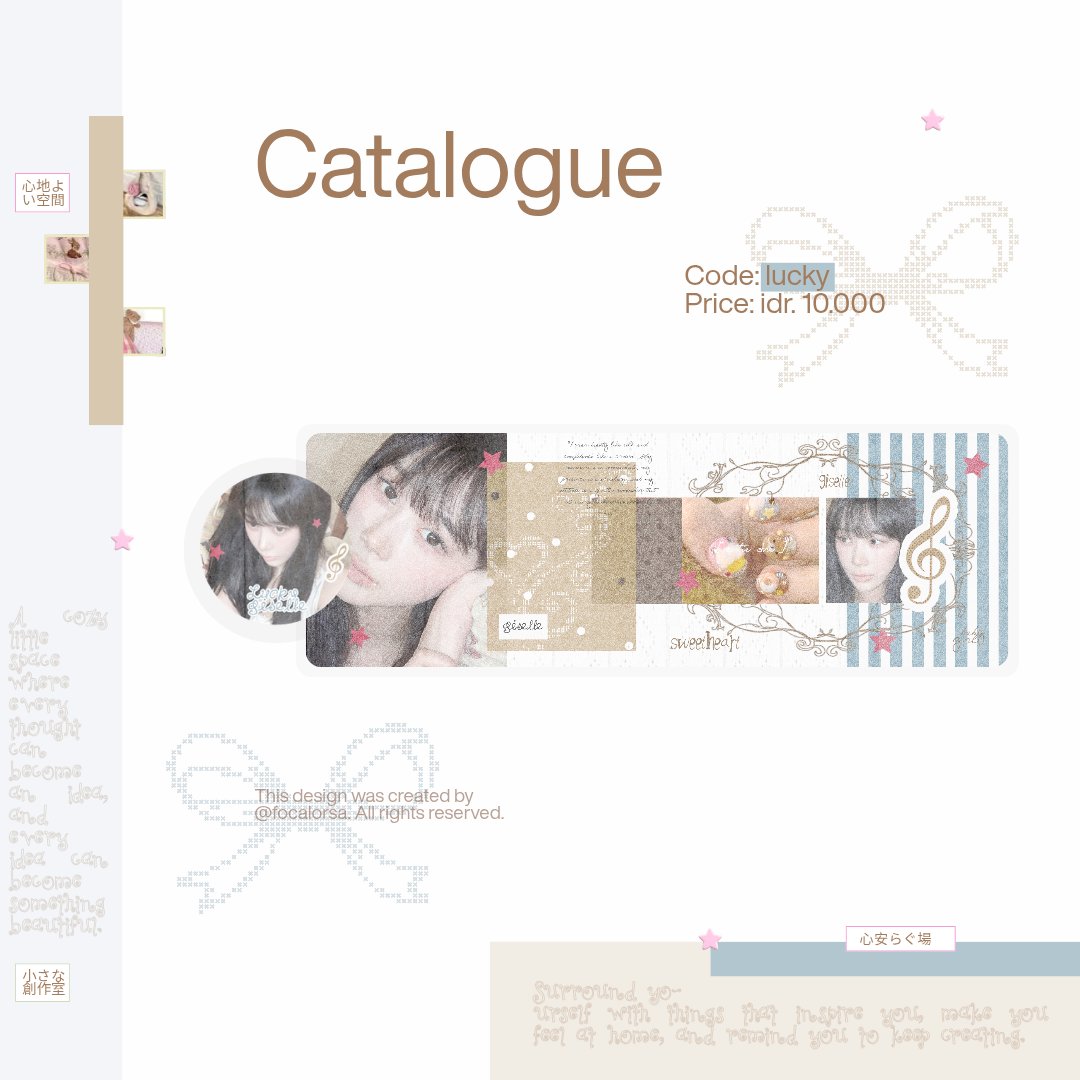 focalorsa's tweet photo. help repost, please? arigachi!🐇❤️

chiku punya anak + setup baru yang mau dikenalin ke minna-sama🐇💗 kali ini temanya simple &amp;&amp; cantik nan nyimut!🧸 kindly dm chiku kalau tida aman ya🌟 oiyaa, semua layout model itu ufs yaps, chiku sekalian optip juga‼️🍥 arigachi🌟

#zonauang https://t.co/h4GXtbJTOD