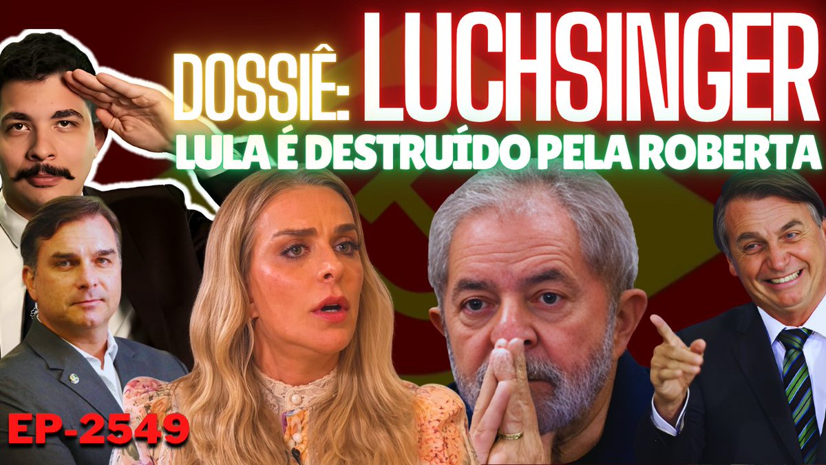kimpaim's tweet photo. Dossiê: LUCHSINGER - Lula É DESTRUÍDO Pela Roberta. Não Sobrou Pedra Sobre Pedra + Calado? Jamais.
https://t.co/ZQWijuZmhh https://t.co/RXu2C4pwvs
