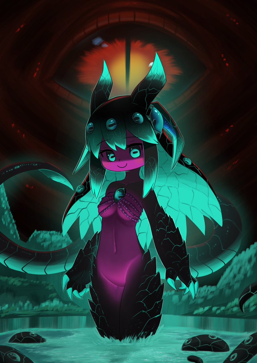 FireArcanin's tweet photo. Day 18
Digitan x lovecraft https://t.co/aclyywegvs