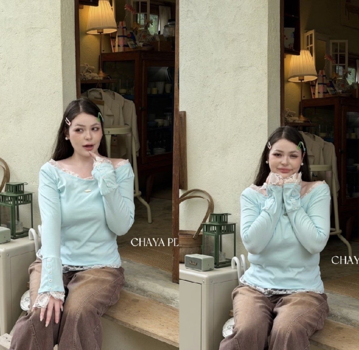 urbaefxqmm's tweet photo. ข้อ #ป้ายยา daisy lace top 🥯🍡 เสื้อครอปแขนยาวปาดไหล่ แต่งลูกไม้ทั้งตัว สวยโซ๊ะมากกก 💗 สีพาสเทลพาสใจ ใส่แล้วได้ฟีลสาวหวานสุด ๆ 🎀✨️

🧊 แบรนด์ : https://t.co/XXNE7y8gqJ
🍒 เสื้อ : https://t.co/nHlKlQK9vd

#เสื้อผ้า #สาวอวบ https://t.co/pD6CJJXbDc
