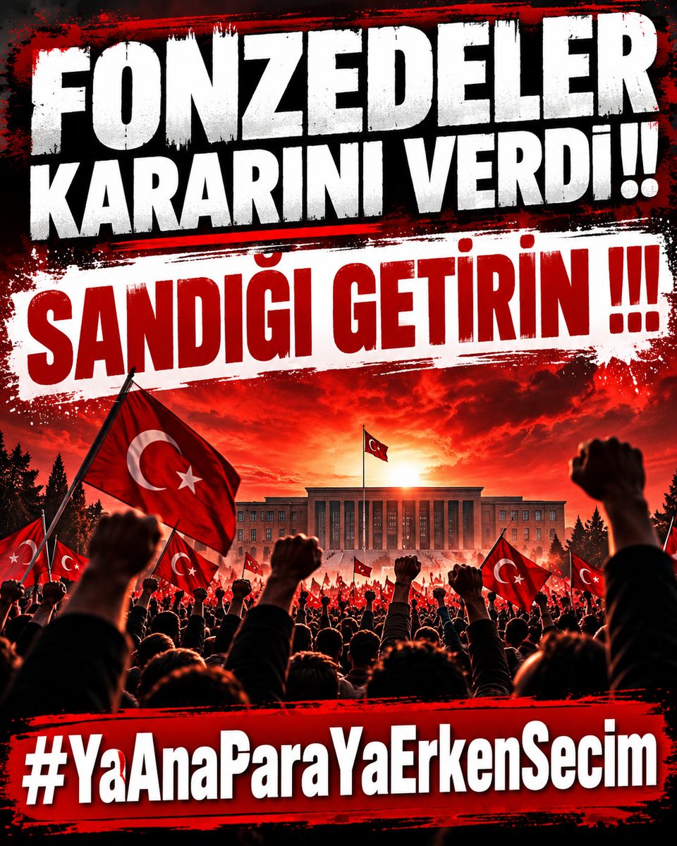 emrekanoutdoor's tweet photo. FONZEDELER KARARINI VERDİ !!!

ÖLÜMÜ KABUL ETMİYORUZ!!

SITMAYA RAZI DEĞİLİZ!!

ALINTERİMİZ + TÜFE İSTİYORUZ!!!  
#ANAPARASIZ32GUN #DENETIMyokSOYGUNvar #YaAnaParaYaErkenSecim https://t.co/xxzaTHj8mx