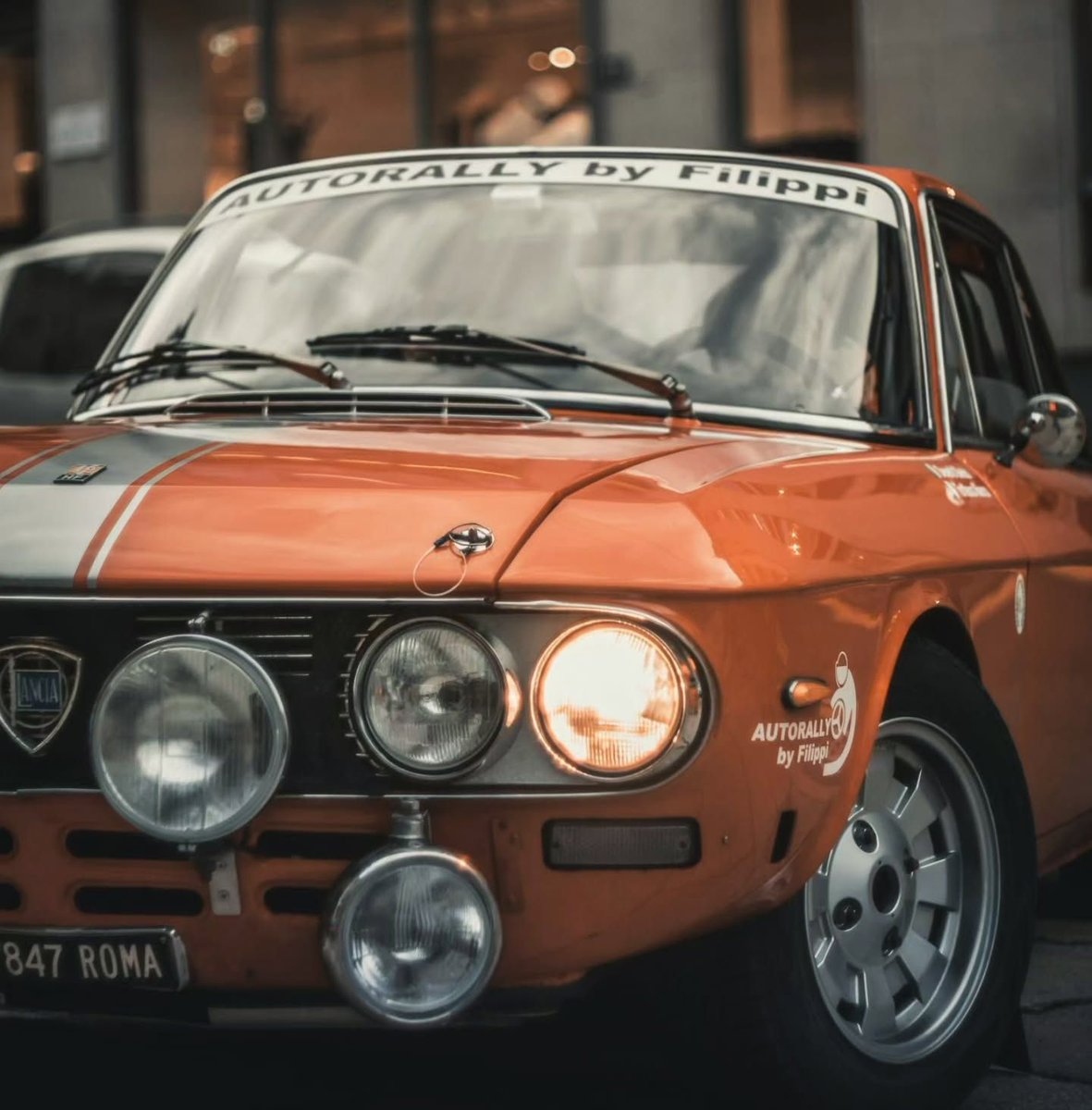 Retromania4ever's tweet photo. ✅⬜🟥 1970 #Lancia Fulvia 1.6 HF Fanalone https://t.co/Bq1d5pjNX6