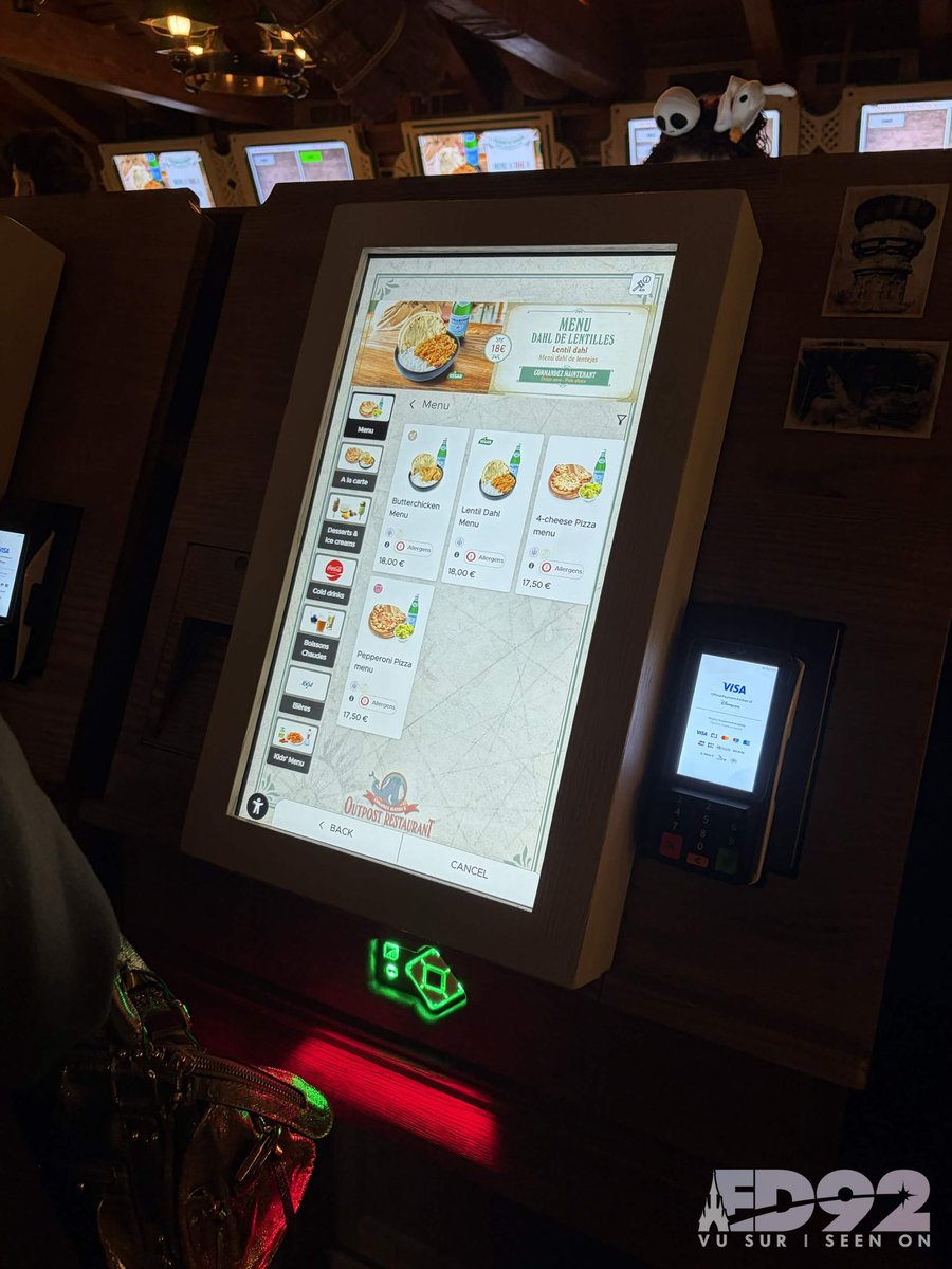 ED92Magic's tweet photo. New kiosks at Colonel Hathi’s Outpost Restaurant 🐘 https://t.co/l23e6Ny7wf