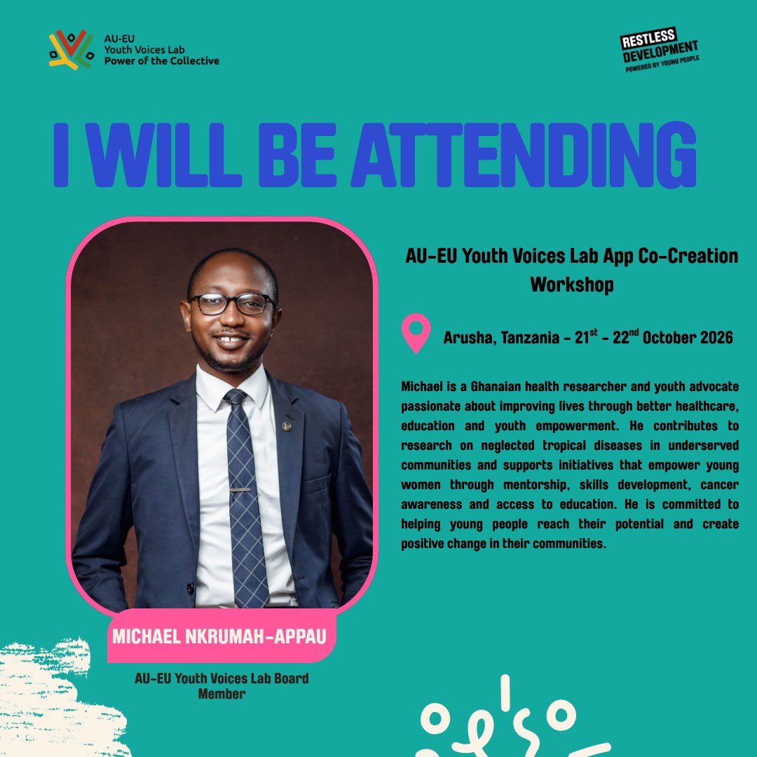 restlessdevtanz's tweet photo. For Michael, it is an opportunity to be part of a process that puts young people’s voices, needs and perspectives at the centre of the app’s development.

#AUEUYouthLab #AUEUYouthVoicesLab #PoweroftheCollective #AUEU #EngageEmpowerConnect https://t.co/tt7krATni3
