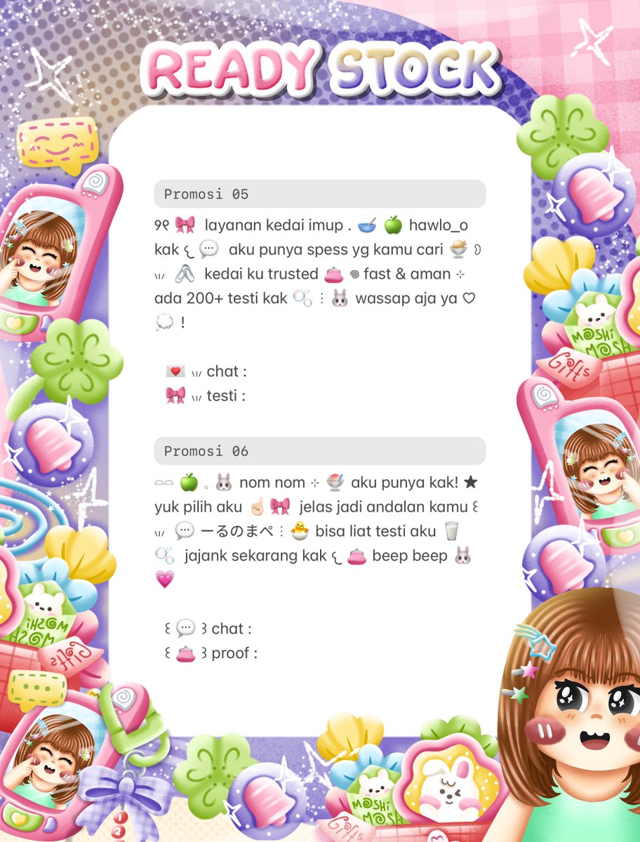 charmouraa's tweet photo. ◎ 💭 ˚ help repost? thank you 🎀 💬

🍏 gucyyy aku bawa ☘︎ 6 wording promosi ៸៸ 👛 𓊔 🚘 price only @ 5.500 𖠗 ⁺ ☘️🚙 bisa kamu jemput by dm atau wassap 🌟  ーこらいと。。
#zonauang https://t.co/434h1Y9Qmq