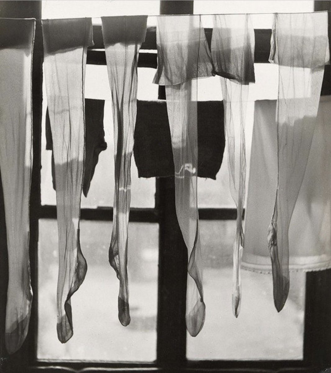 Lisa_J_Wilde's tweet photo. ✨ A quiet ritual from days gone by ✨

This is exactly how it was done — in 1940s and 50s Britain, most ladies carefully handwashed their precious fully fashioned nylons, then hung them to dry on the kitchen pulley or a quiet clothes line. They were far too delicate and valuable to ever toss in a machine.

There’s something so beautifully intimate — and yes, strangely alluring — about seeing them hanging there, translucent in the light. Simple, everyday things that carried such importance.

Marnie and Vicky would have shared this quiet ritual too — perhaps side by side at the kitchen sink, careful not to snag a single seam, then hanging them gently to dry, knowing how precious each pair truly was 🖤

#VintageNylons #FullyFashioned #1950sLife #MarnieAndVicky #SimplePleasures