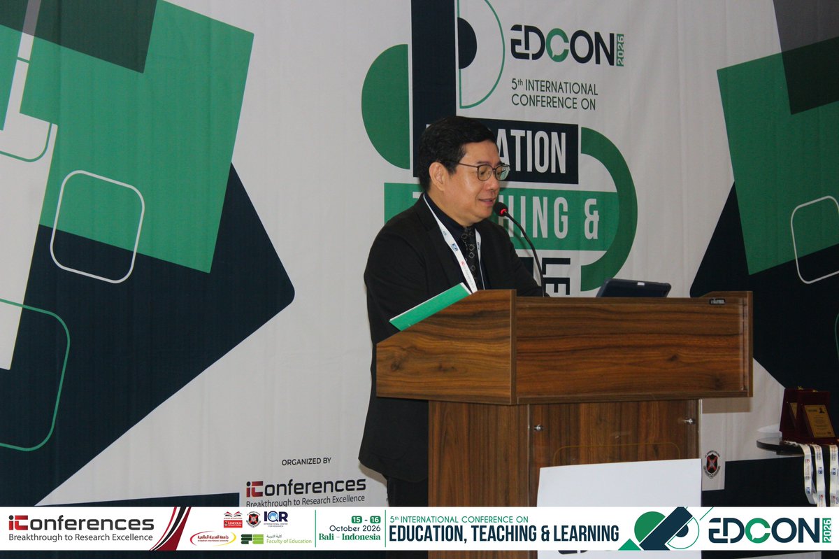 conferences_i's tweet photo. 🎓 A memorable opening to #EDCON2026!

The 5th International Conference on Education, Teaching &amp; Learning was inaugurated on 15 October in Bali, bringing global educators and researchers together. 🌏

📸 Highlights from the opening ceremony!
https://t.co/ODyTf60gUQ https://t.co/bmjCC8MV4J