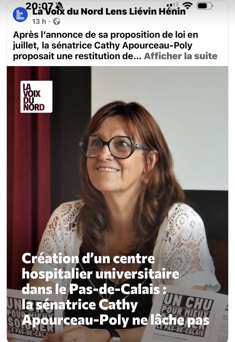 Apourceau's tweet photo. Plus que jamais je pense qu’il nous faut un CHU dans le Pas-de-Calais !!
Après vous avoir entendu mobilisons-nous !
@senateursCRCE https://t.co/heL972FKvz
