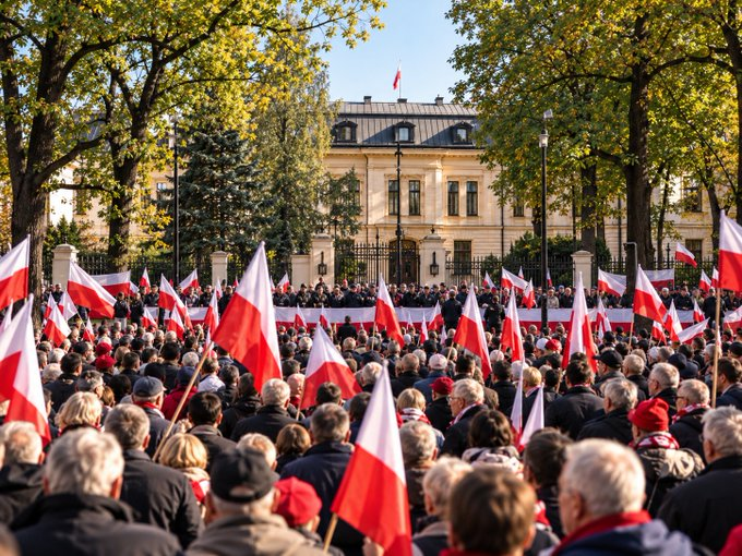 JohnPolluk's tweet photo. Stowarzyszenie Ad Vocem.
Tysiące obywateli w obronie Trybunału Konstytucyjnego. Tego głosu nie da się przemilczeć. https://t.co/GmaxjhNhhH