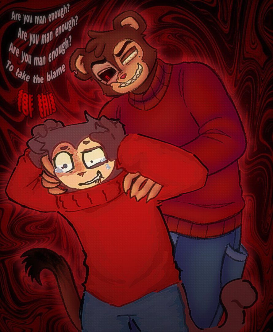 honeypap__'s tweet photo. Day 18: Evil Max🍒
and collab with my dear friend @kitikti220o !!

#Maxtober #mdptwt https://t.co/sapVNcE7Q0