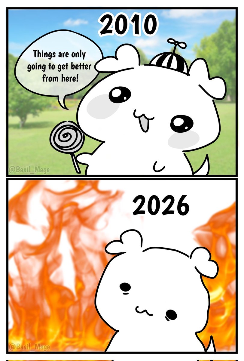 Basil_Mage's tweet photo. This year https://t.co/gAwaci8ANv
