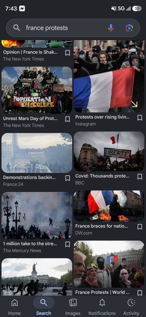 Uncharted_Blake's tweet photo. @XD124345536546 @re_mebius_2022 I just googled images from the France protest and majority of the pictures I see is white folk lmaooooo brother what https://t.co/Aoez0XAj6U