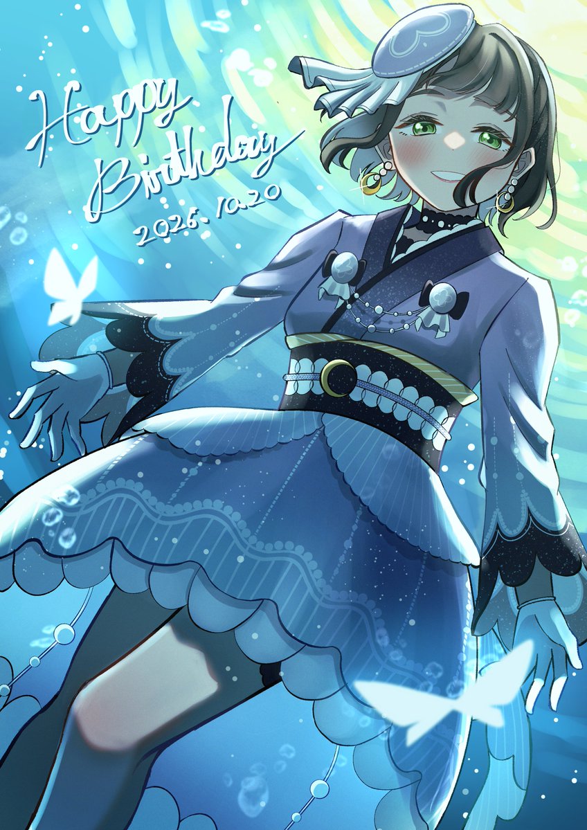 okome_L_L's tweet photo. お誕生日おめでとう！！！
何年経ってもこの歌が好き🩵
 #百生吟子生誕祭2026 
#百生吟子誕生祭2026 
#蓮ノ空美術部 https://t.co/A8c2HwFIaa