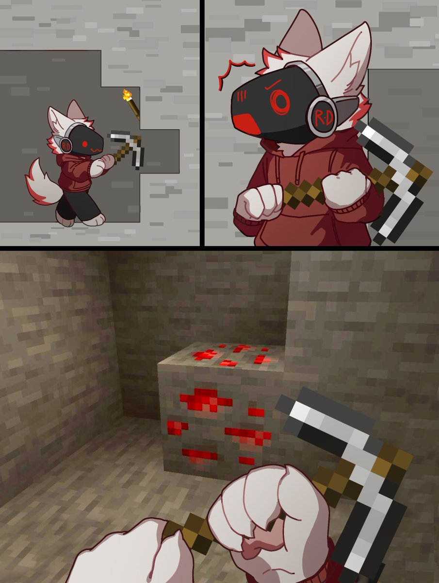 Puzzledtree4005's tweet photo. Me vs Redstone https://t.co/kEHqP9t7bj