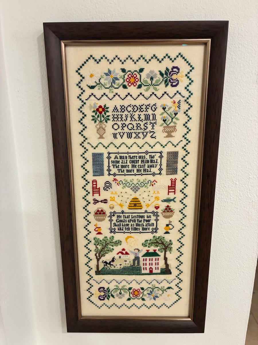 stephenspin's tweet photo. A Pastor Appreciation gift from a dear church member. The words are from Pilgrim’s Progress, Part 2: 
 
“A man there was, tho’ some did count him mad. The more he cast away, the more he had. 

He that bestows his goods upon the poor 
Shall have as much again and ten times more.”

Just another reminder to me of God’s profound kindness in allowing me to serve as a minister and to such a loving people. SDG