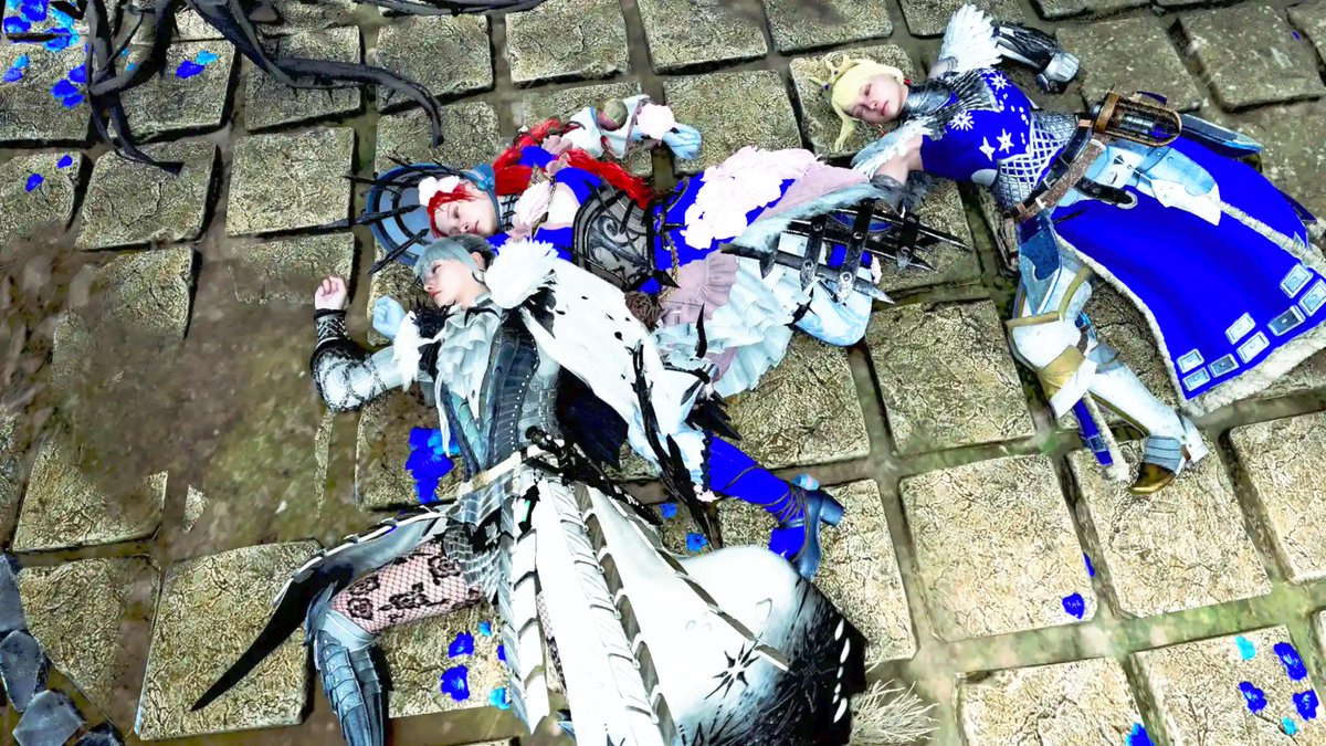 e5FA0FiTiI19832's tweet photo. 昨日の日輪活動✨
昨日は久々に☆10ププロポルで泣かされた(1乙)けど無事クリア(๑•̀ㅂ•́)و✧
久々の零式オメガはクリアならず😥リベンジしないとなぁ🔥　パシャ活もして、その後恒例のクラブ日輪のダンスタイム🕺✨
いつも楽しい時間を有難うございます😊
3人気絶中の現場も📸🤣

#モンハンワイルズ https://t.co/yTmMAoFeMn