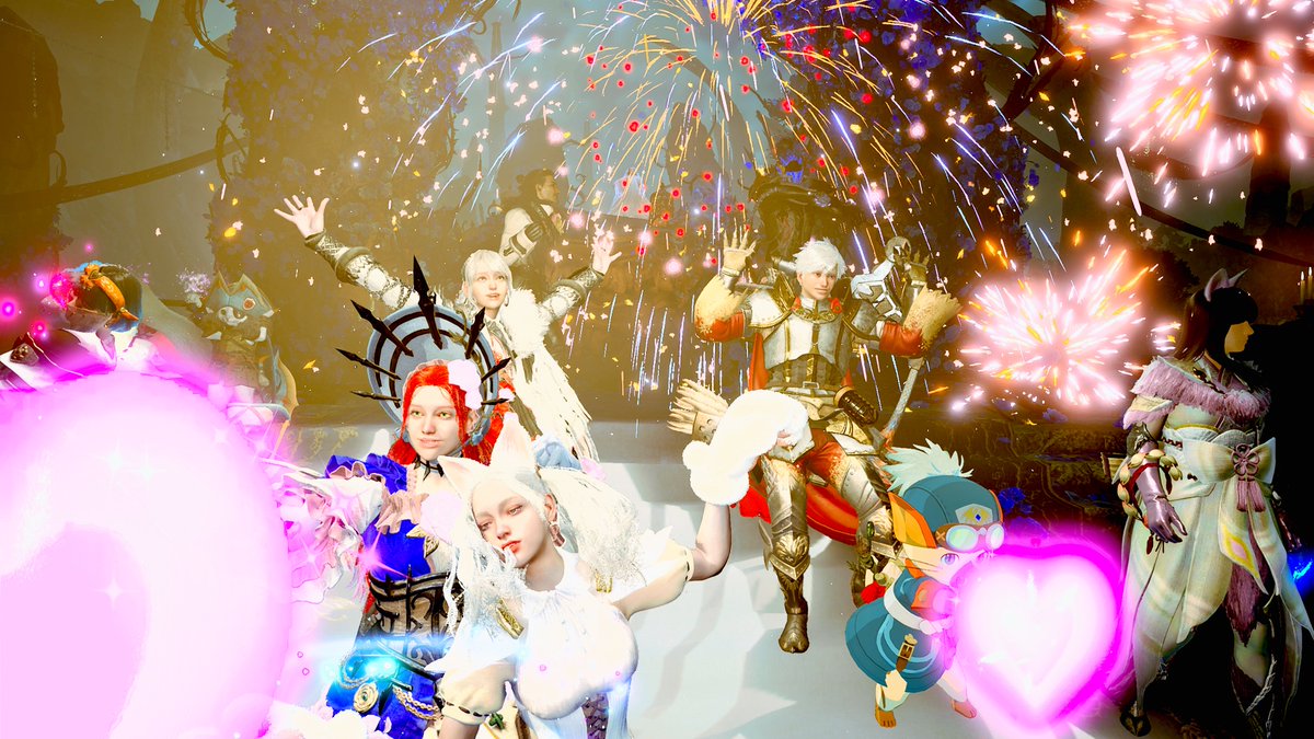 e5FA0FiTiI19832's tweet photo. 昨日の日輪活動✨
昨日は久々に☆10ププロポルで泣かされた(1乙)けど無事クリア(๑•̀ㅂ•́)و✧
久々の零式オメガはクリアならず😥リベンジしないとなぁ🔥　パシャ活もして、その後恒例のクラブ日輪のダンスタイム🕺✨
いつも楽しい時間を有難うございます😊
3人気絶中の現場も📸🤣

#モンハンワイルズ https://t.co/yTmMAoFeMn