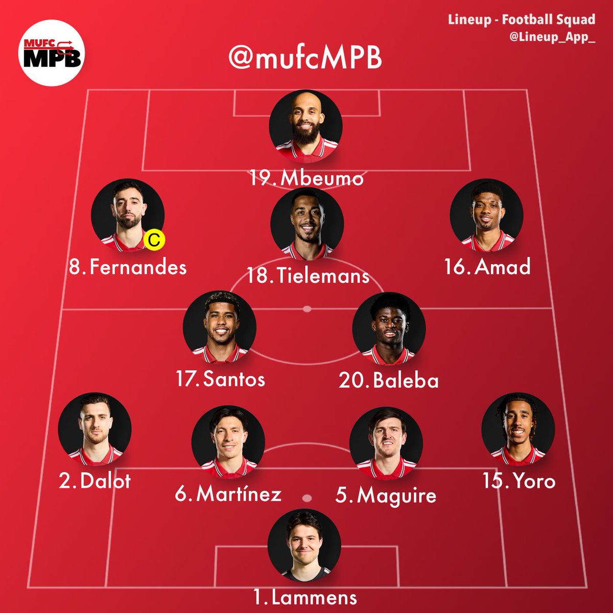 mufcMPB's tweet photo. 🚨🚨 BREAKING!!

Manchester United lineup vs Leeds! 🔴 https://t.co/4S0Pvq8SS1