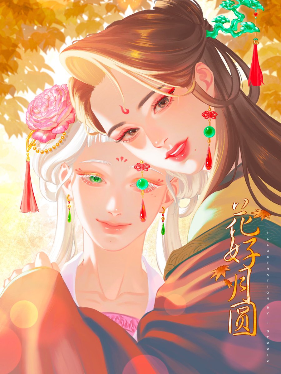 stvviz's tweet photo. 🍁🍂
(Ailee🤍 &amp; Ella🤎)
#originalcharacter #OC #art https://t.co/T6wPlz8QjL