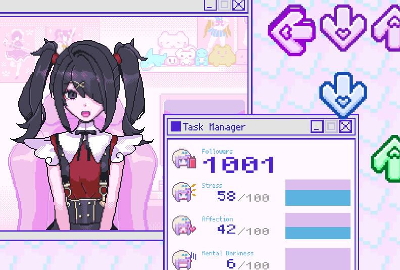 NSO_FNF's tweet photo. 8.4K VIEWS + 100 FOLLOWERS REACHED?!?!🎉✨
I can't thank you nerds enough for showering my post with so much love!!🥹💕

Here is Teaser 4 to celebrate!!! Ame-chan is grinding non-stop on the mod for you all!!💻
🙏BLESS🙏
#fnf #fnfmod #needygirl #NEEDY_GIRL_OVERDOSE https://t.co/NEw6RXn6EL