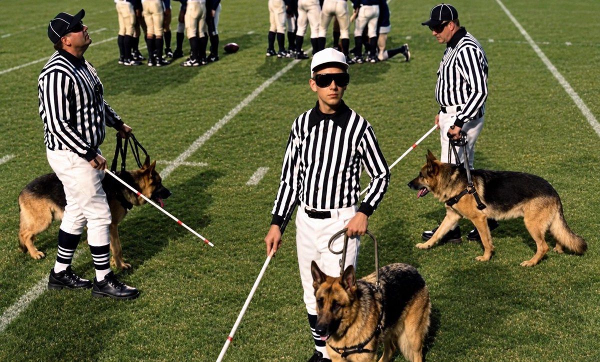 CSOonX's tweet photo. College football officially has an officiating crisis:

Week 1
- Western Michigan-Michigan: Blown ending

Week 4
- Texas-Tennessee: Allowed illegal onside kick

Week 6
- Georgia-Alabama: Missed PI call

Week 7
- Florida State-Miami: Phantom holding
- Notre Dame-BYU: Missed PI call AND :01 left on clock