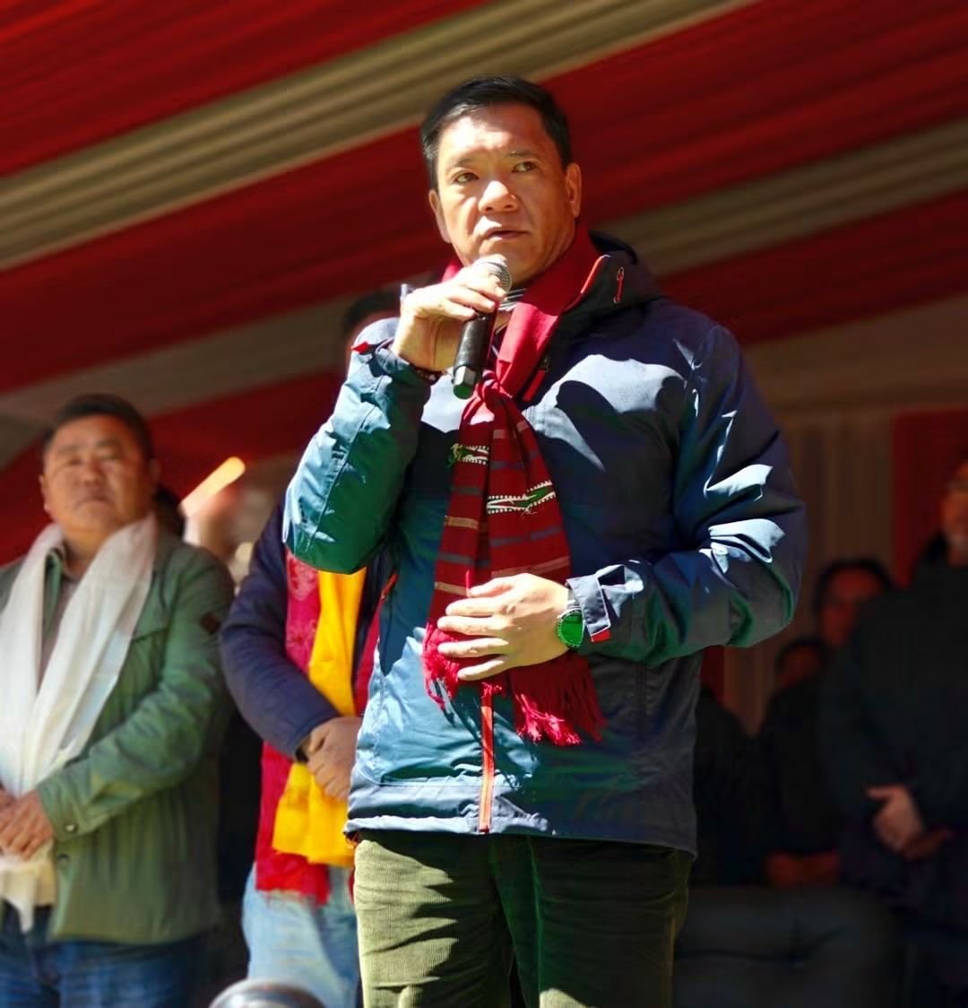 tsetenchombay's tweet photo. From Mago-Chuna, the First Village of India in Tawang, delighted to join Hon’ble Chief Minister Shri @PemaKhanduBJP Ji alongwith Hon'ble Minister Shri @wangsu_d, HMLA @KaduTojir , HMLA @mopimihu1, HMLA Topin Ete, HMLA Ealing Tallang and HMLA Hamjong Tangha at the Shangri-La Calling 3.0 today.

Bringing the rich cultural heritage, traditions, and breathtaking beauty of the remote villages of Mago and Chuna to a wider audience is truly a remarkable initiative.

Shangri-La Calling 3.0 is more than just a festival; it is a powerful platform to promote tourism, preserve cultural heritage, empower local communities, and stimulate economic growth in the remotest corners of our country.

We are deeply grateful to Hon’ble Chief Minister Shri Pema Khandu Ji for championing this visionary initiative, which places our border villages on the tourism map and creates new opportunities for our people while celebrating the unique identity of Arunachal Pradesh.

#ShangriLaCalling3 #MagoChuna #FirstVillageOfIndia #Tawang #ArunachalPradesh #Tourism #CulturalHeritage #PemaSarkar