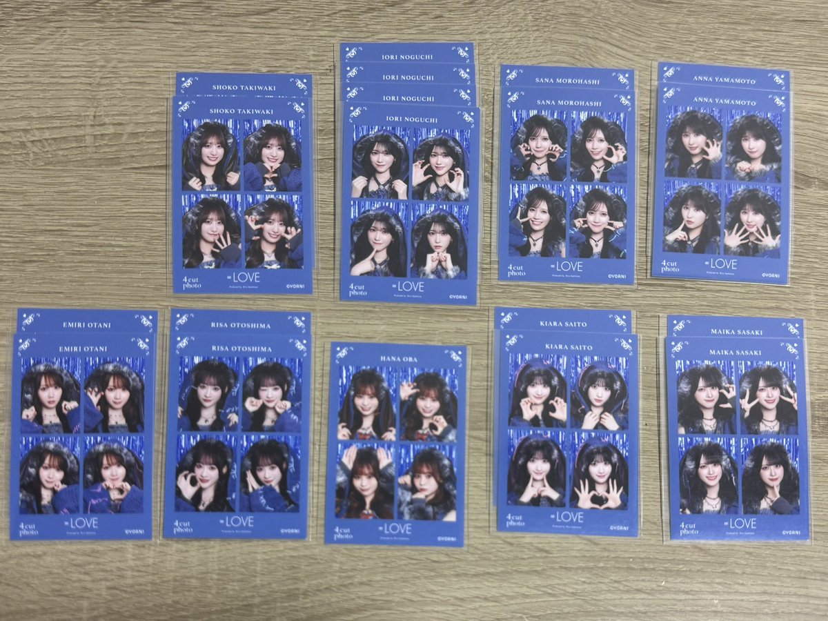 nogi4608052's tweet photo. イコラブ トレ
4カット 生写真 闇堕ちうさぎ

求)
直筆生写真
野口 佐々木 齋藤 高松 その他検討
(熱望 闇堕ちうさぎ その他検討)

譲)
4カット 生写真 
闇堕ちうさぎ 8周年ツアー衣装④
(バラは四角数字、コンプは丸数字)

厳しいとは思いますが、1:複数で良いので、ご検討お願いします。

郵送トレ https://t.co/djkWxQJMee