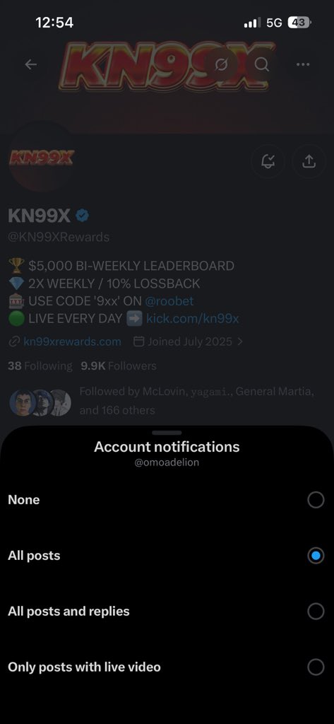 omoadelion's tweet photo. @KN99XRewards Tagging: @Patrickk_xo https://t.co/x3uVSoonlP